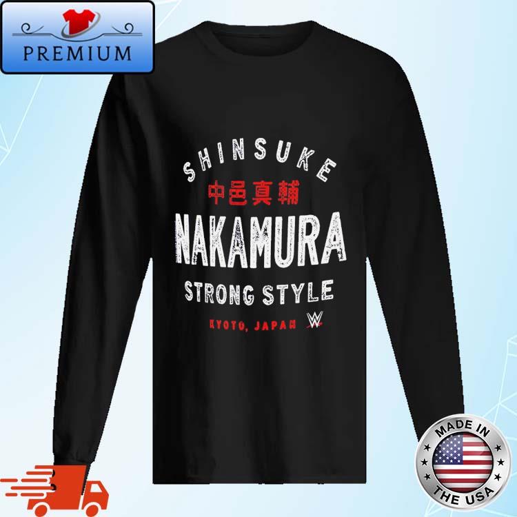 Official shinsuke Nakamura Strong Style Shirt Long Sleve