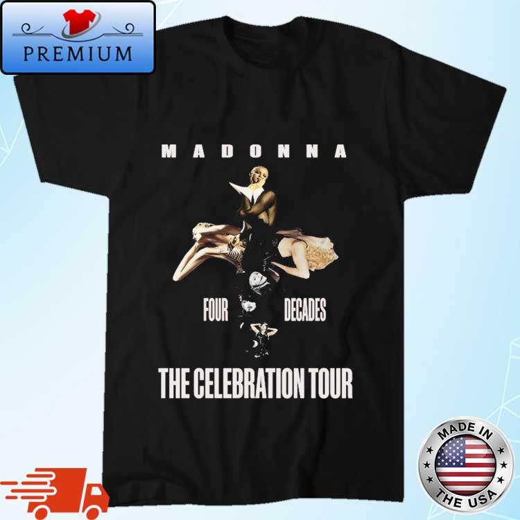 Original madonna 2024 Tour Four Decades The Celebration Tshirt,Sweater