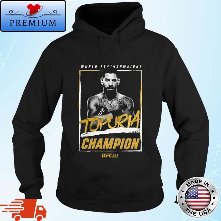 Official ilia Topuria UFC 298 Champion Shirt Hoodie