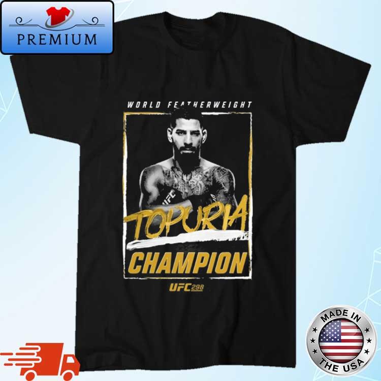 Official ilia Topuria UFC 298 Champion Shirt