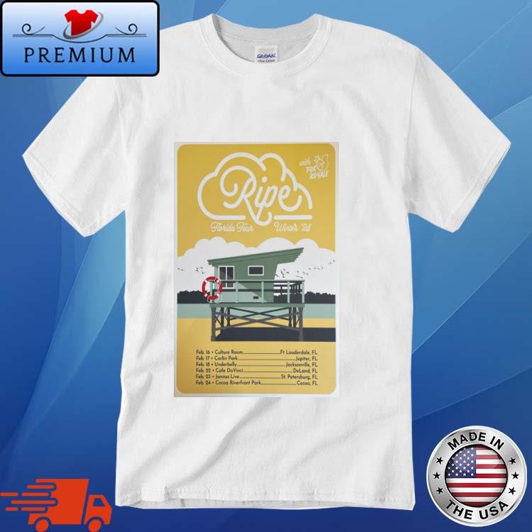 Official Ripe Band 2024 Florida Tour Winter Shirt