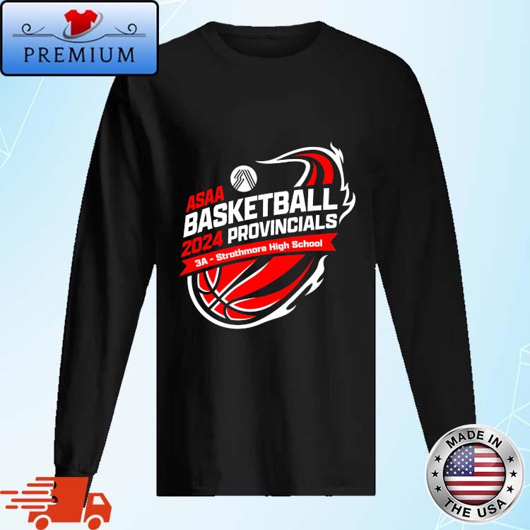 Official 2024 ASAA Basketball Provincials 4A Lindsay Thurber Red Deer Shirt