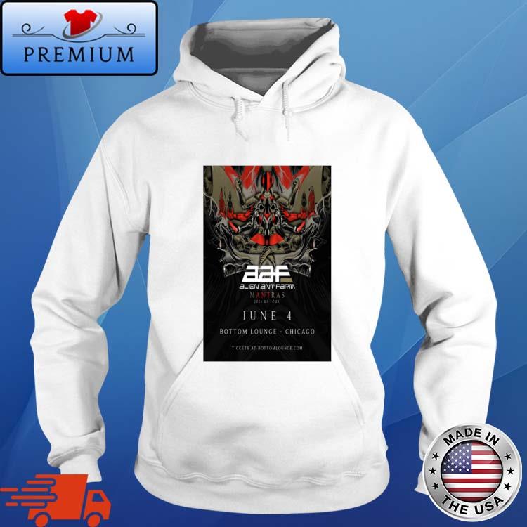 Official alien Ant Farm June 4 2024 Bottom Lounge Chicago Shirt Hoodie