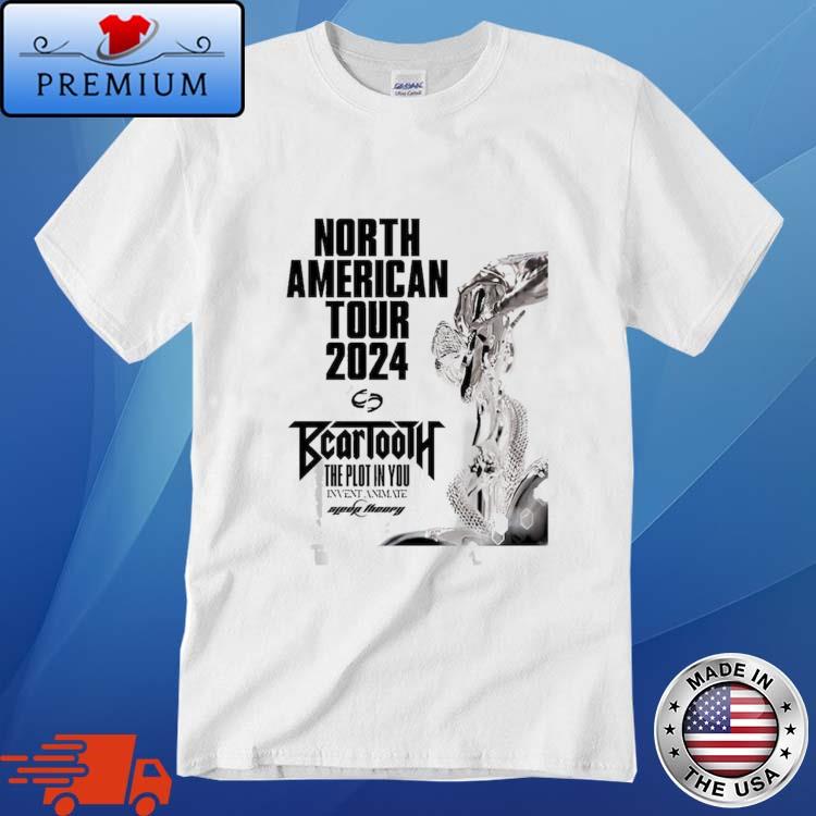 Official beartooth North American Tour 2024 Shirt