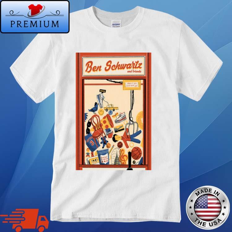 Official ben Schwartz And Friends March 29 2024 New York, NY shirt