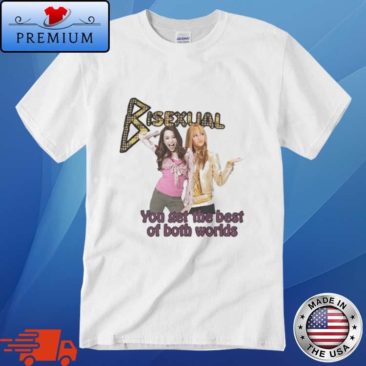 Official bisexual You Get The Best Of Both Worlds Shirt