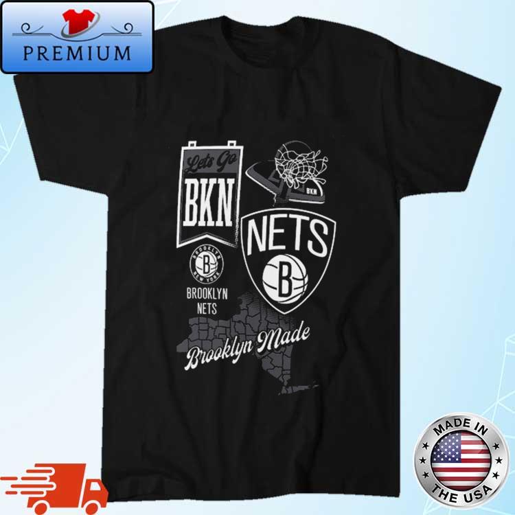 Official brooklyn Nets Split Zone Brooklyn Made Shirt