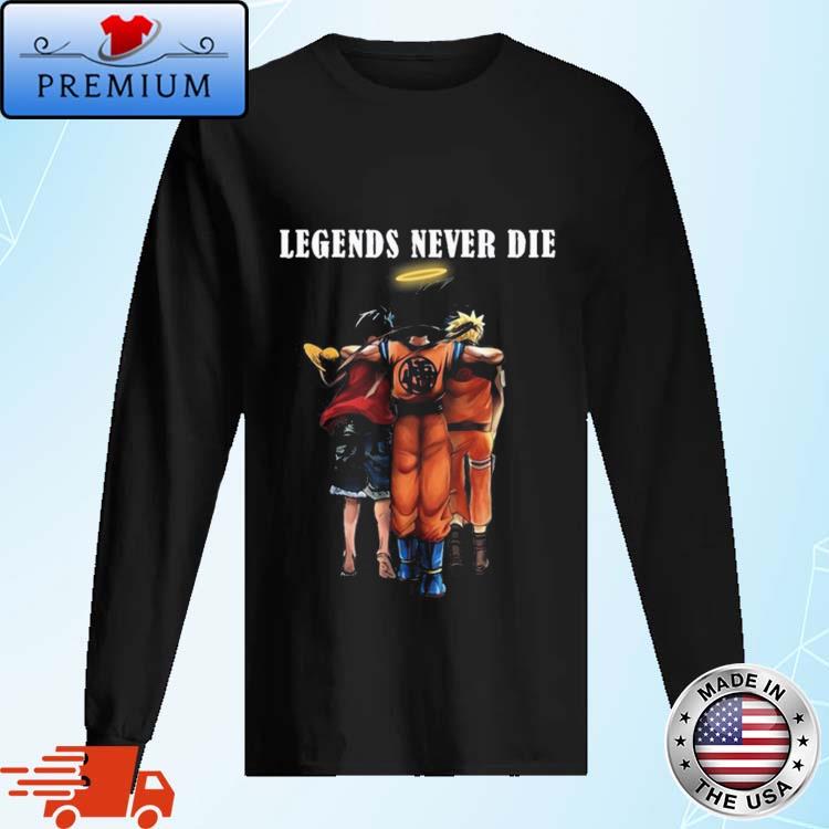 Official legends Never Die Akira Toriyama Shirt Long Sleve