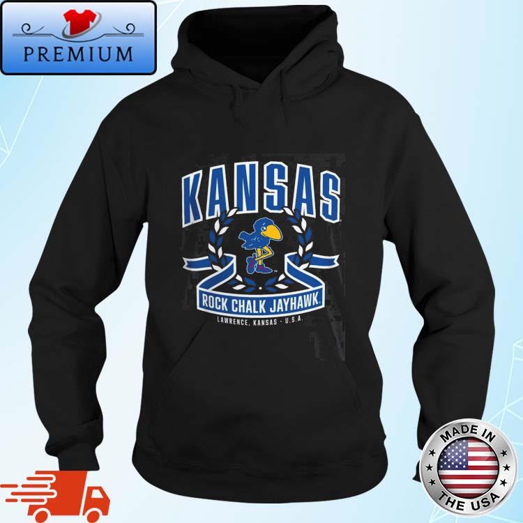 Official men's Kansas Jayhawks Black Class Dismissed Shirt Hoodie