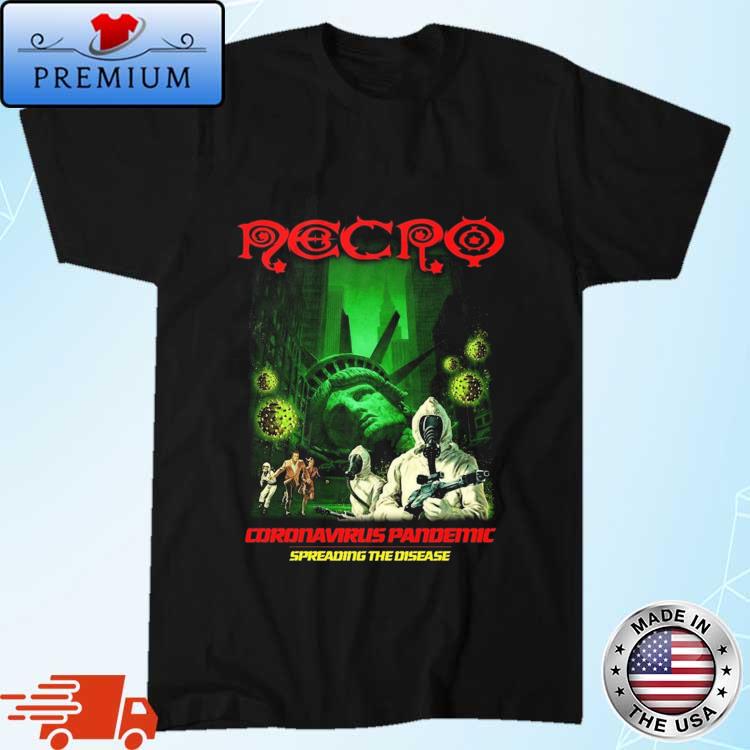 Official necro Coronavirus Spreading The Disease Shirt