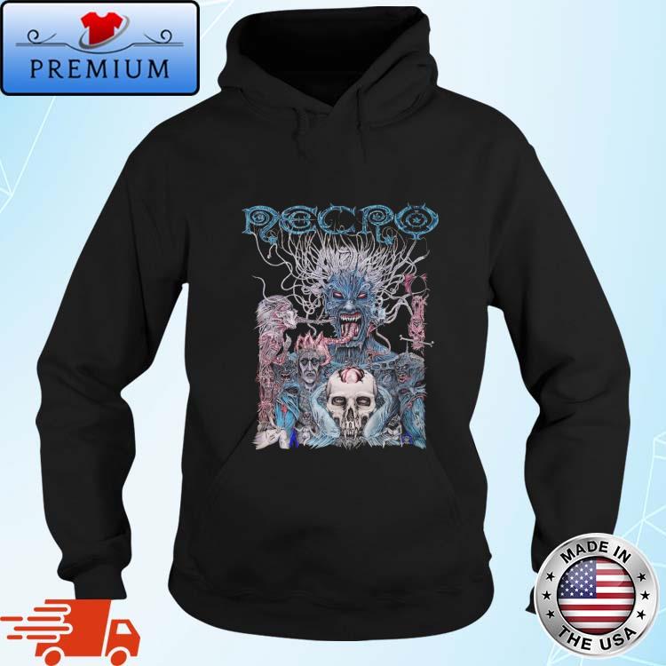 Official necro Electric Messiah Shirt Hoodie