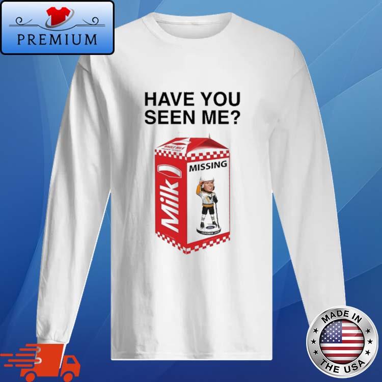 Official pittsburgh Penguins Have You Seen Me Missing Milk Jaromír Jágr Shirt Long Sleve