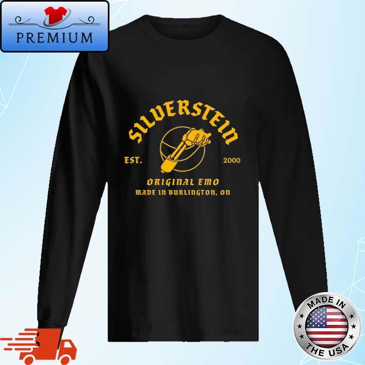 Official silverstein Music Hand Original Emo Shirt Long Sleve