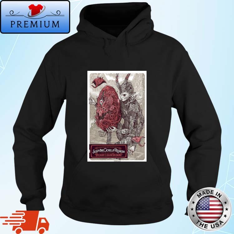Official sleepytime Gorilla Museum Mar 14 2024 The Irving Theatre Indianapolis Shirt Hoodie