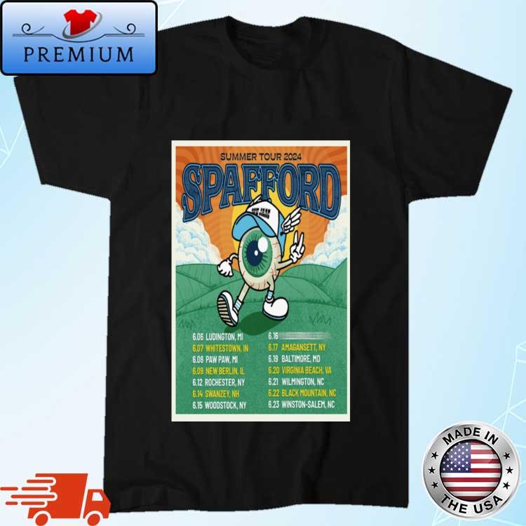 Official spafford Summer Tour 2024 Shirt