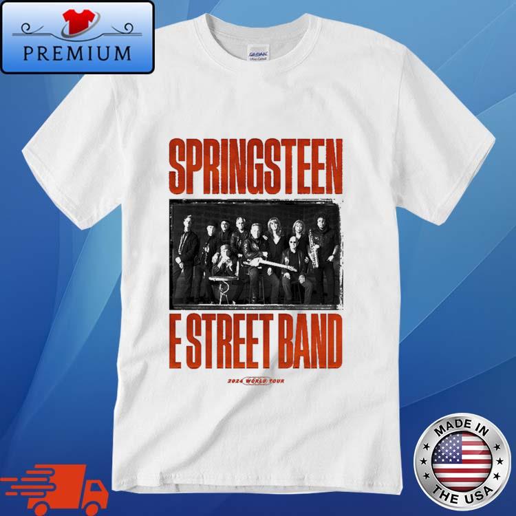 Official Springsteen And E Street Band 2024 World Tour Photo Shirt