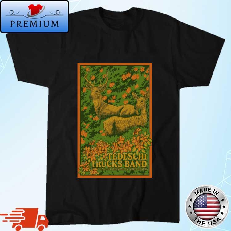 Official tedeschi Trucks Band Mar 12-13 2024 Altria Theater Richmond Shirt