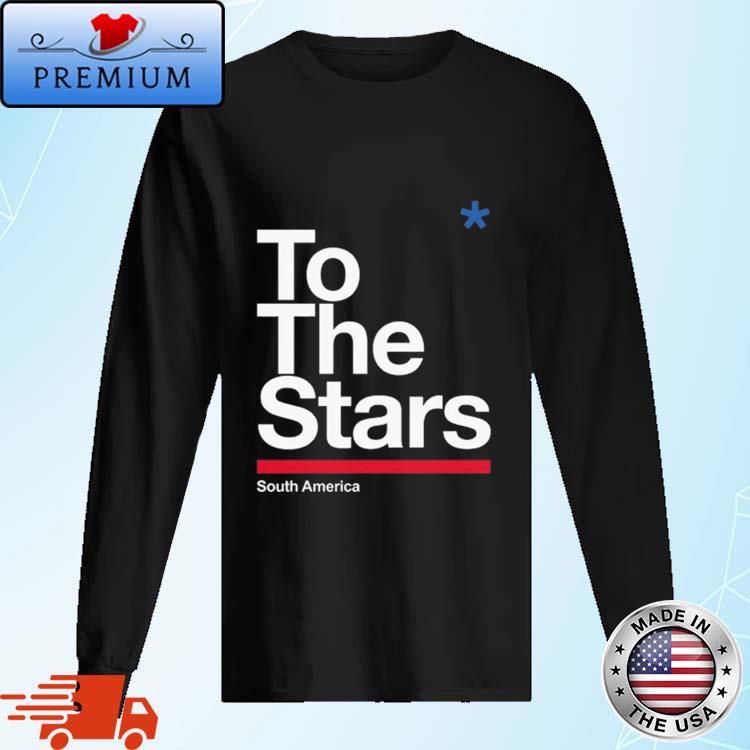 Official to The Stars South America Shirt Long Sleve