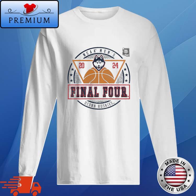 Official uConn Huskies 2024 NCAA Men's Basketball Tournament March Madness Final Four Elevated Greatness Shirt Long Sleve