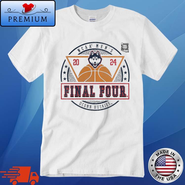 Official uConn Huskies 2024 NCAA Men's Basketball Tournament March Madness Final Four Elevated Greatness Shirt