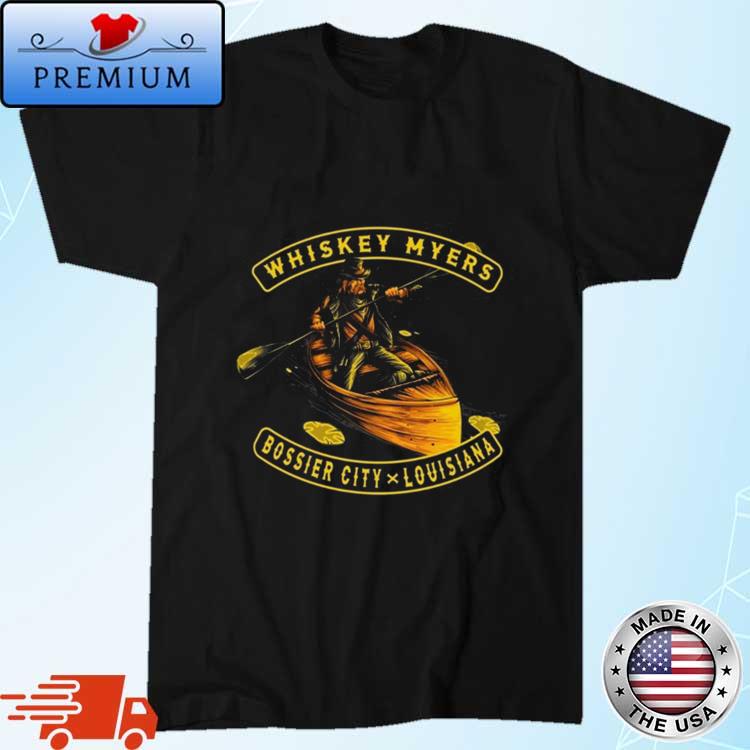 Official Whiskey Myers Bossier City X Louisiana New Shirt