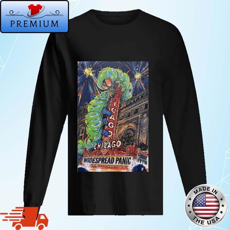 Official widespread Panic Chicago February 15th 16th 17th 2024 Shirt Long Sleve