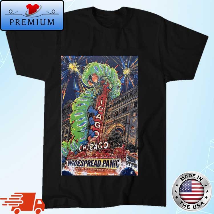 Official widespread Panic Chicago February 15th 16th 17th 2024 Shirt