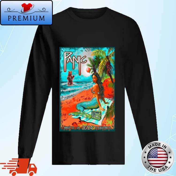 Official widespread Panic Show At The St. Augustine Amphitheatre March 22, 23 & 24, 2024 Shirt Long Sleve