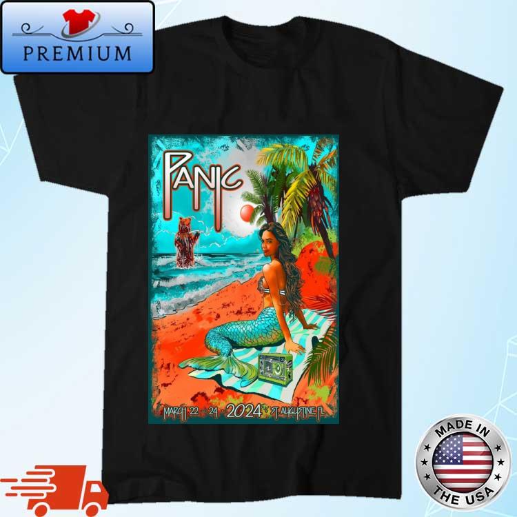 Official widespread Panic Show At The St. Augustine Amphitheatre March 22, 23 & 24, 2024 Shirt