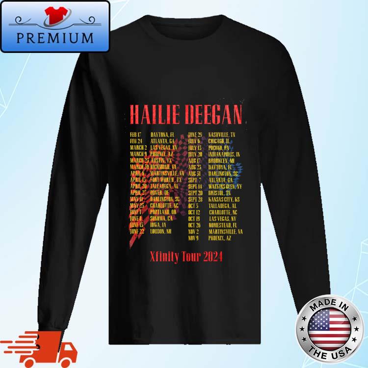 Official xfinity Tour 2024 Washed Out Performance Schedule Shirt Long Sleve