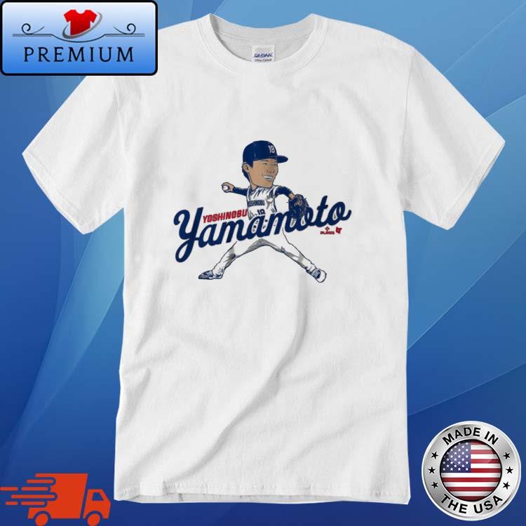 Official yoshinobu Yamamoto Caricature Shirt