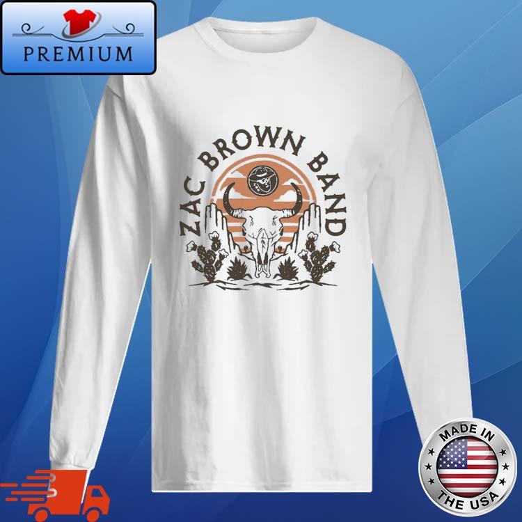 Official zac Brown Band 2024 Tour Shirt Long Sleve
