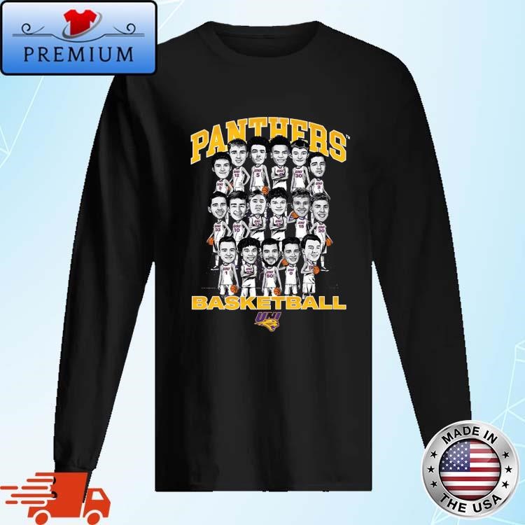 Official Northern Iowa Panthers NCAA Men's Basketball Team Long Sleeve