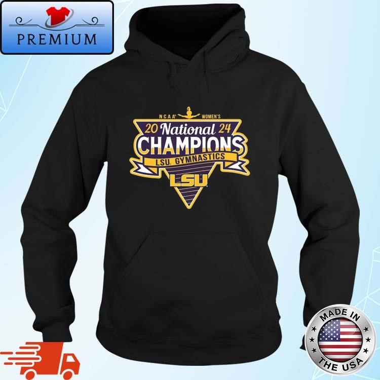 Official LSU Tigers 2024 NCAA Women's Gymnastics National Champions Hoodie
