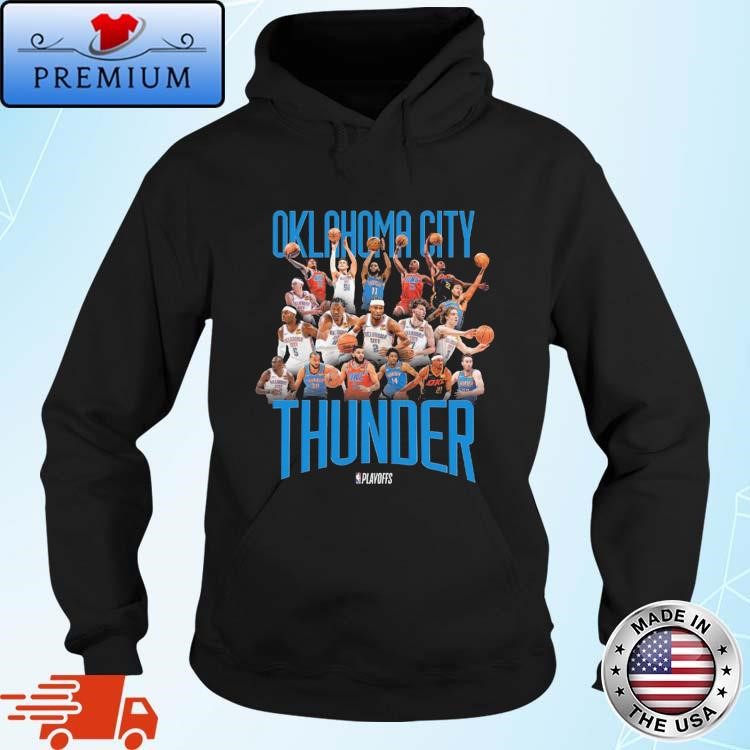 Official OKC Thunder Basketball Team 2024 Hoodie
