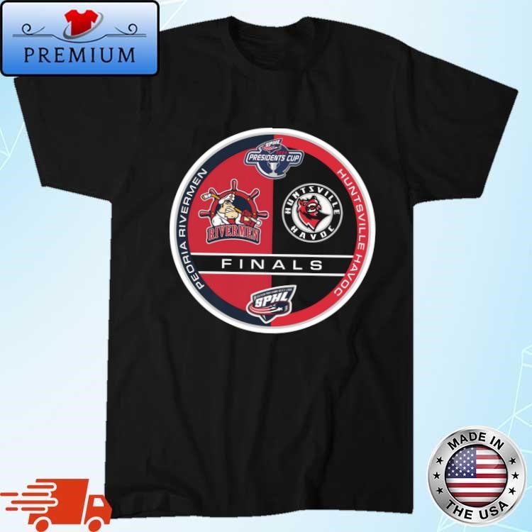 Official Sphl 2024 Presiden't Cup Finals Peoria Rivermen Vs. Huntsville Havoc Shirt