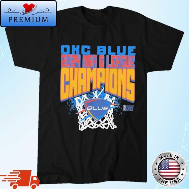 Official OKC Blue 2024 NBA G League Champions Shirt