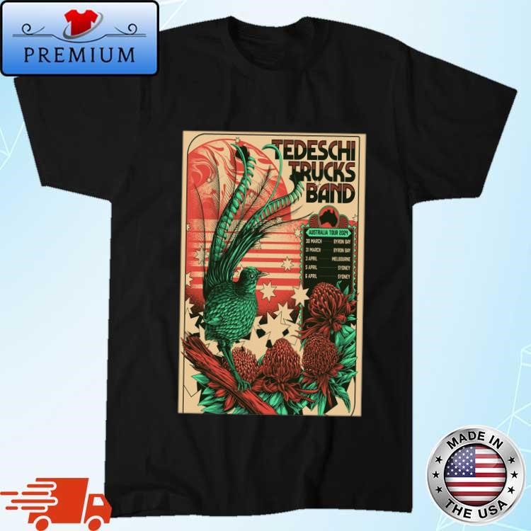 Official Tedeschi Trucks Band March 31, 2024 Byron Bay, Australia Shirt