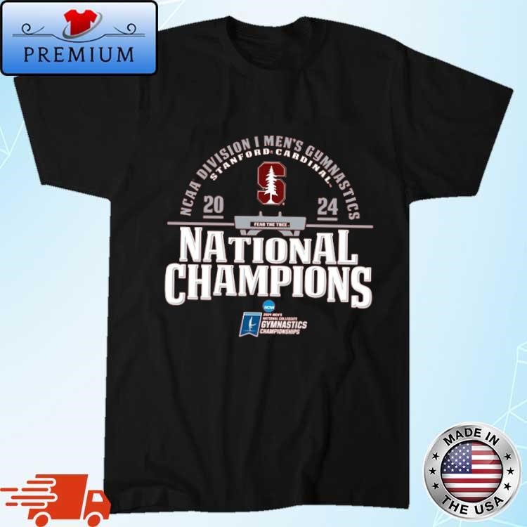 Official Cardinal Stanford Cardinal 2024 NCAA Men's Gymnastics National Champions Shirt