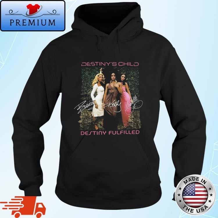 Official Destiny’s Child Destiny Fulfilled World Tour 2005 Signatures Hoodie