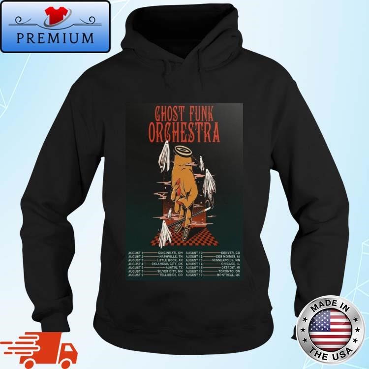 Official Ghost Funk Orchestra August Shows 2024 Hoodie