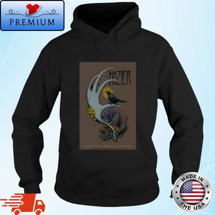 Official Hozier Dos Equis Pavilion Dallas, TX April 28, 2024 Hoodie