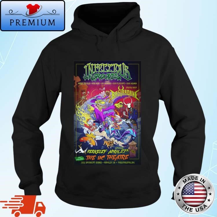 Official Infectious Grooves April 27, 2024 Berkeley, CA Tour Hoodie