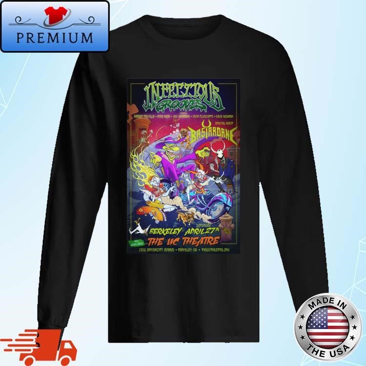 Official Infectious Grooves April 27, 2024 Berkeley, CA Tour Long Sleeve