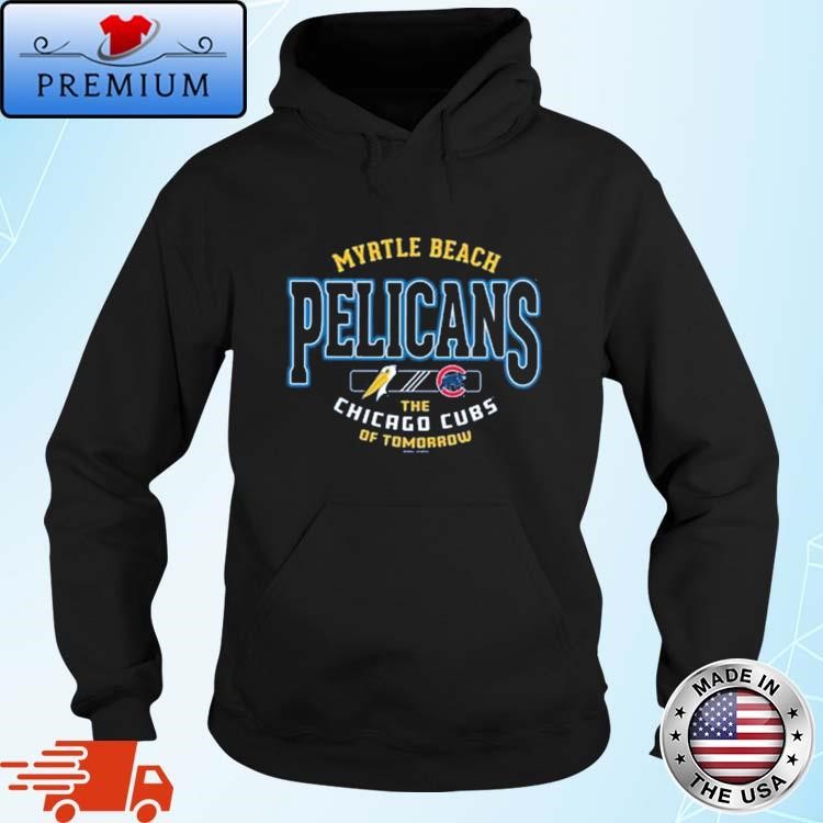 Official Myrtle Beach Pelicans The Chicago Cubs Of Tomorrow Hoodie