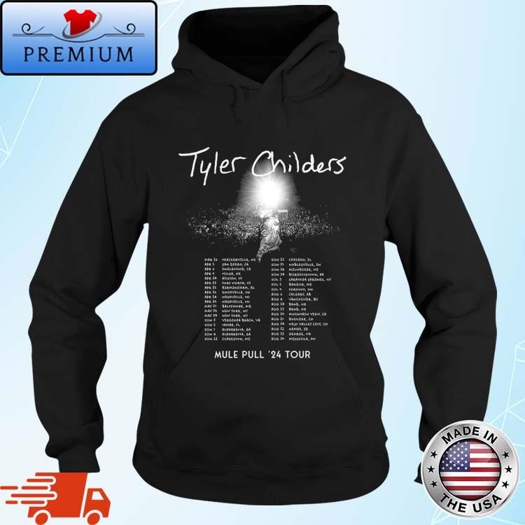 Official Tyler Childers 2024 Mule Pull Tour Hoodie