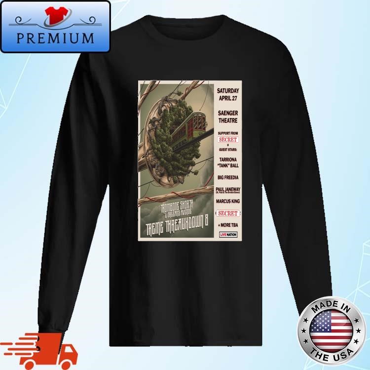 Official Trombone Shorty & Orleans Avenue Saenger Theatre, New Orleans, LA April 20, 2024 Long Sleeve