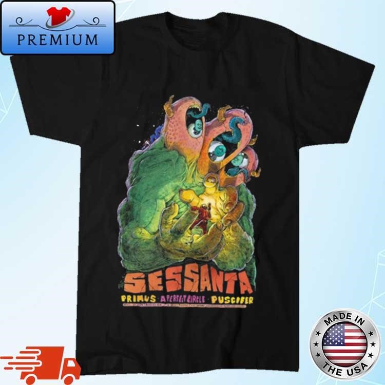 Official Sessanta Primus & Puscifer And A Perfect Circle Greek Theatre, Berkeley, Ca April 21, 2024 Shirt