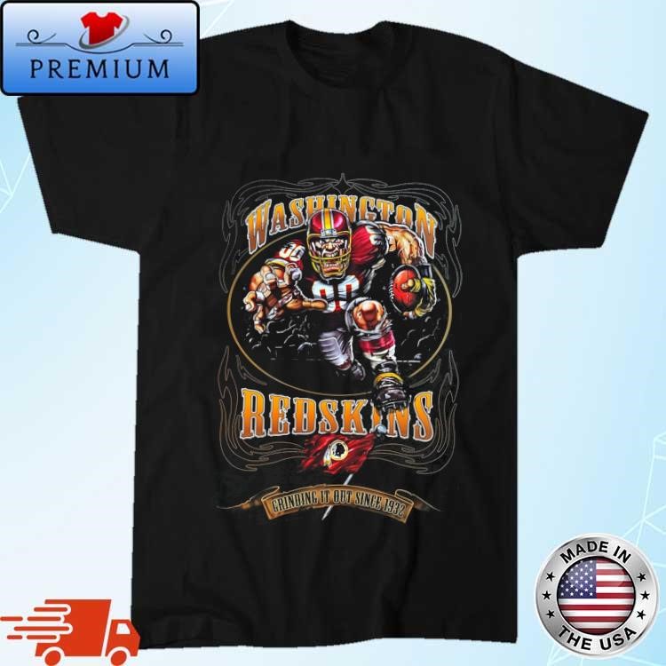 Official Washington Redskins Mascot Grinding It Out Since 1920 Shirt