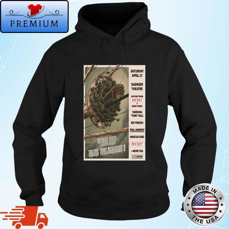 Official Trombone Shorty & Orleans Avenue Saenger Theatre, New Orleans, LA April 20, 2024 Hoodie